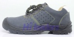 typical safety shoes/work boots with steel toe cap